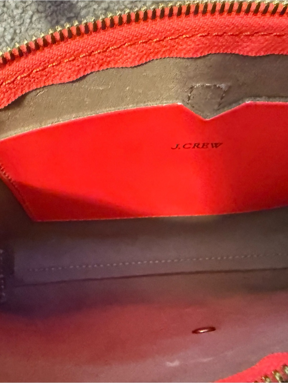 J.Crew Parker Pink Leather Crossbody Bag - Picture 7 of 9
